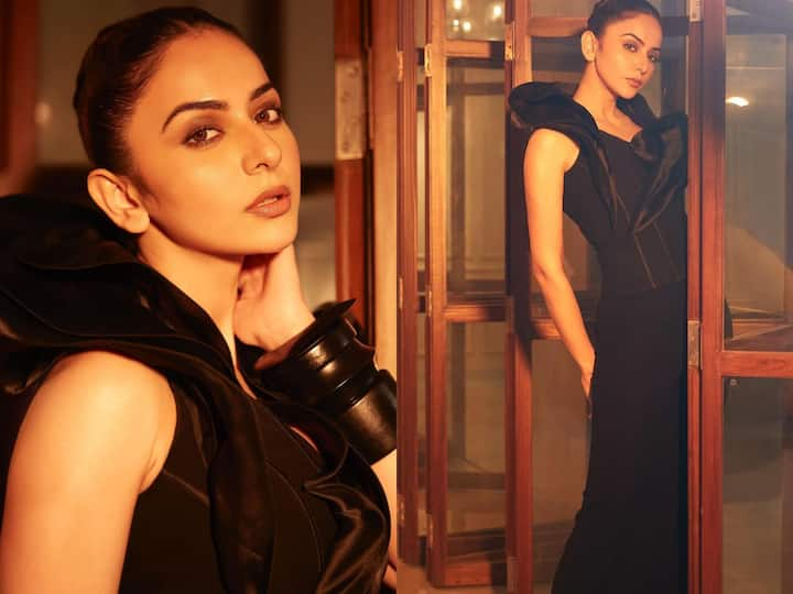 Rakul Preet Singh looked absolutely stunning in a stunning creation by Gaurav Gupta.