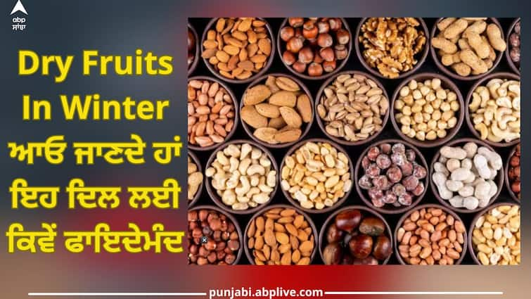 if you want to avoid heart attack then definitely eat these dry fruits in winter keep in mind quantity health news Dry Fruits In Winter: ਹਾਰਟ ਅਟੈਕ ਤੋਂ ਬਚਣਾ ਚਾਹੁੰਦੇ ਹੋ ਤਾਂ ਸਰਦੀਆਂ 'ਚ ਇਹ ਸੁੱਕੇ ਮੇਵੇ ਜ਼ਰੂਰ ਖਾਓ, ਪਰ ਮਾਤਰਾ ਦਾ ਰੱਖੋ ਧਿਆਨ