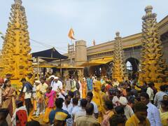 जेजुरी गडावर चंपाषष्ठीची सांगता, खंडेरायाला वांग्याचे भरीत भाकरीचा नैवेद्य