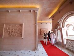 In Pics: પીએમ મોદીએ સ્વર્વેદ મહામંદિરનું કર્યુ ઉદ્ધાટન, જાણો શું છે વિશેષતા