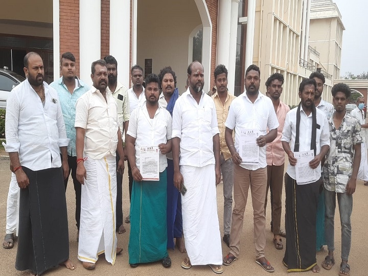 காருகுடி ஊராட்சியை திருவையாறுடன் இணைக்க எதிர்ப்பு: கலெக்டர் அலுவலகத்தில் திரண்ட பெண்கள்!