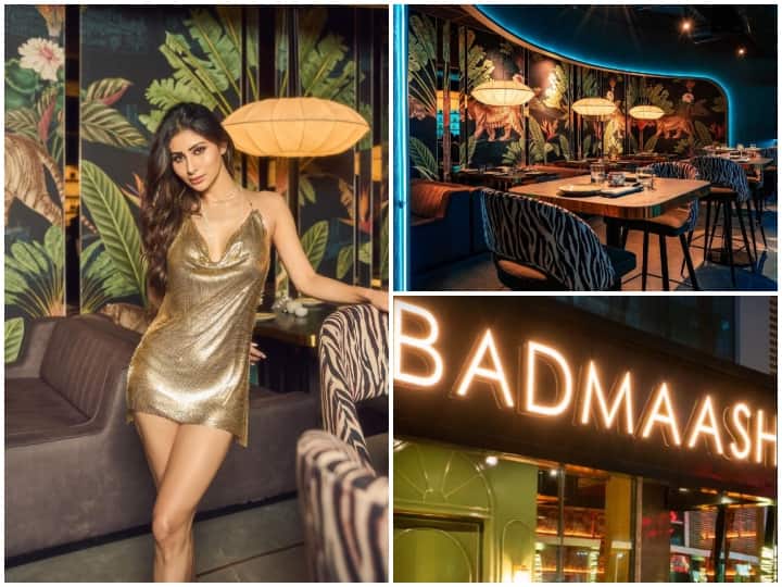 Mouni Roy Restaurant Badmaash: टीवी की फेमस एक्ट्रेस मौनी रॉय ने एक्टिंग के बाद अब बिजनेस में अपना हाथ आजमा रही हैं. एक्ट्रेस ने हाल ही में मुंबई के अंधेरी में अपना एक रेस्टोरेंट बदमाश ओपन किया है,