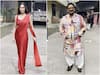 Pics: 'झलक दिखला जा 11' के सेट के बाहर रेड साड़ी में स्पॉट हुईं Malaika Arora, कुर्ते-पैजामे में दिखे अरसद वारसी
