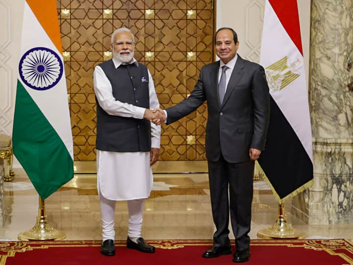 पीएम मोदी ने अब्देल फतह अल-सिसी को दी बधाई, तीसरी बार बने हैं मिस्र के राष्ट्रपति PM Modi Congratulates Abdel Fattah El Sisi As He Becomes President Of Egypt For Third Time पीएम मोदी ने अब्देल फतह अल-सिसी को दी बधाई, तीसरी बार बने हैं मिस्र के राष्ट्रपति