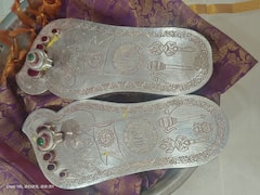 Golden Charan Paduka: અયોધ્યા રામ મંદિરની મુખ્ય ચરણ પાદુકા ગુજરાતમાં, આજે સોમનાથ અને ત્યાંથી દ્વારકા લઈ જવાશે