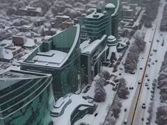 In Photos: सपना है या हकीकत! बर्फ की सफेद चादर से लिपटा जयपुर शहर, तस्वीरों पर टिक गई लोगों की नजर