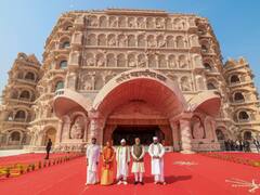 In Pics: तस्वीरों में देखिए वाराणसी का स्वर्वेद महामंदिर, पीएम मोदी ने किया उद्घाटन, भव्य है सात मंजिला इमारत