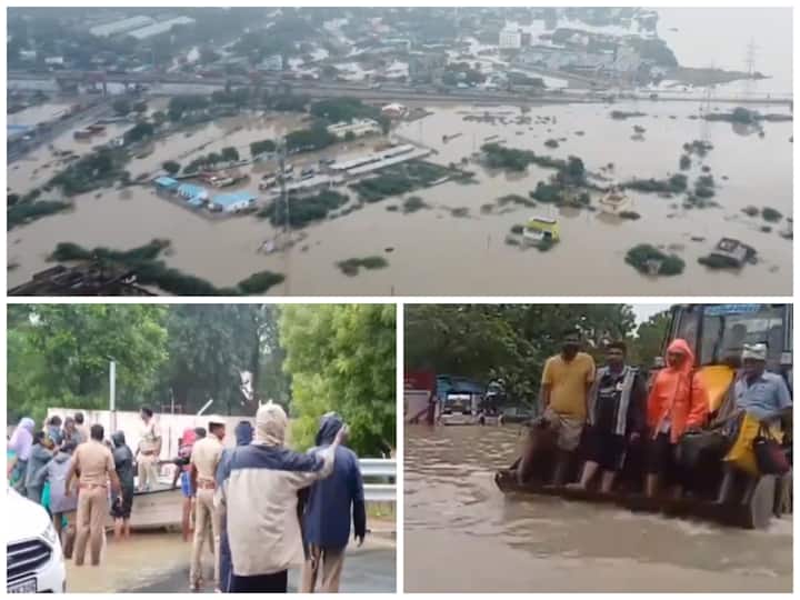 Tamil Nadu is reeling under a severe flood crisis due to heavy rain that lashed the region in the last 24 hours. Boats have been deployed to rescue stranded people.