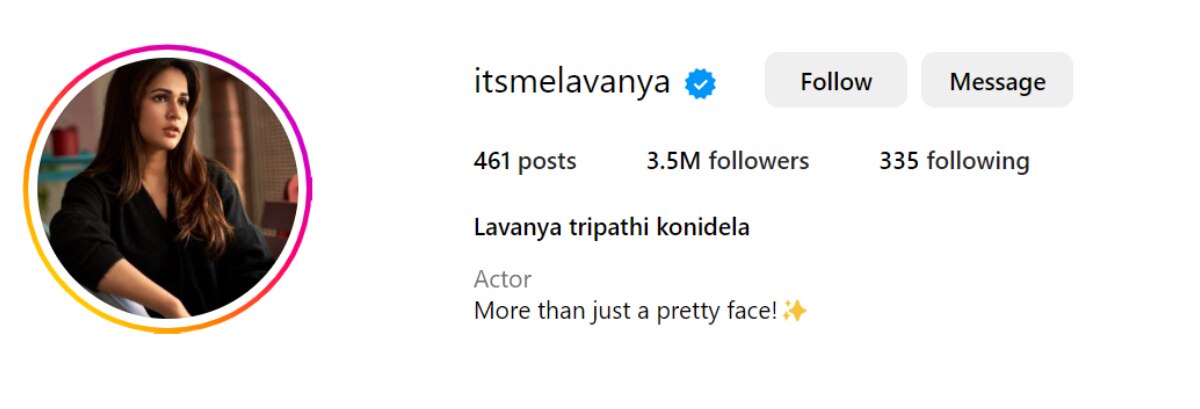 Lavanya Tripathi Konidela: కొణిదెల వారి కొత్త కోడలు ఇంటి పేరు మార్చిందండోయ్ - ఉపాసన రూటులో లావణ్య