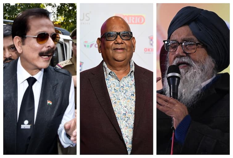 Year Ender 2023 Eminent Indian Personalities Who Passed Away This Year Satish Kaushik Sharad Yadav Parkash Singh Badal Year Ender 2023: Eminent Indian Personalities Who Passed Away This Year