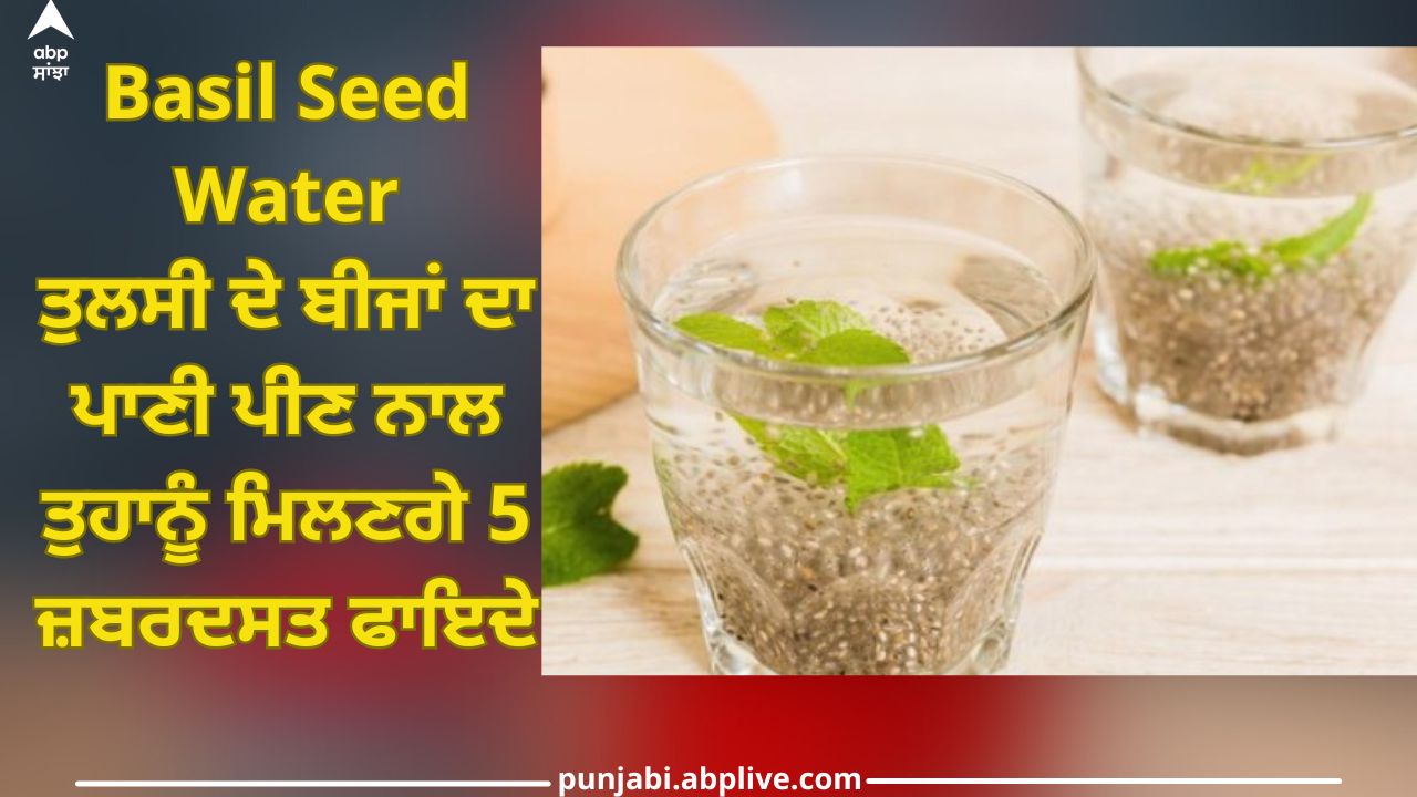 Drinking basil seed water will give you 5 powerful benefits many