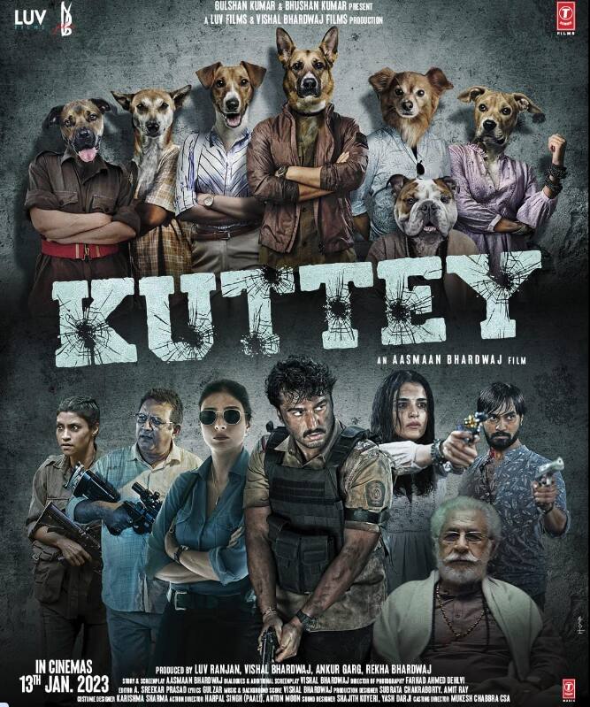 मल्टी स्टारर फिल्म 'कुत्ते' में एक से बढ़कर एक एक्टर्स नजर आए थे. लेकिन इसके बावजूद ये फिल्म फ्लॉप साबित हुई थी. दर्शकों को फिल्म की कहानी बिल्कुल समझ नहीं आई थी.