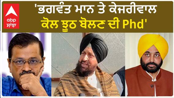 Partap Singh Bajwa| 'ਭਗਵੰਤ ਮਾਨ ਤੇ ਕੇਜਰੀਵਾਲ ਕੋਲ ਝੂਠ ਬੋਲਣ ਦੀ Phd'