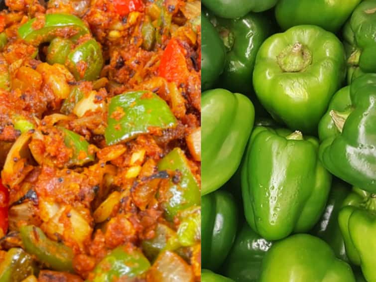 capsicum zunka recipe for chapati naan side dish Capsicum Zunka: சுவையான குடைமிளகாய் ஜுன்கா ரெசிபி! செய்முறை இதோ!