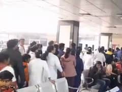 लखनऊ KGMU में आउटसोर्सिंग कर्मियों ने की हड़ताल, मरीज हो रहे परेशान