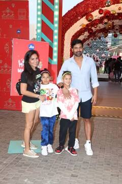 Jio World Christmas Party Pics: બાળકોની પાર્ટીમાં કુલ લુકમાં પહોંચી મીરા રાજપૂત, મિની સ્કર્ટમાં ક્યૂટ લાગી અક્ષયની લાડલી, જુઓ તસવીરો