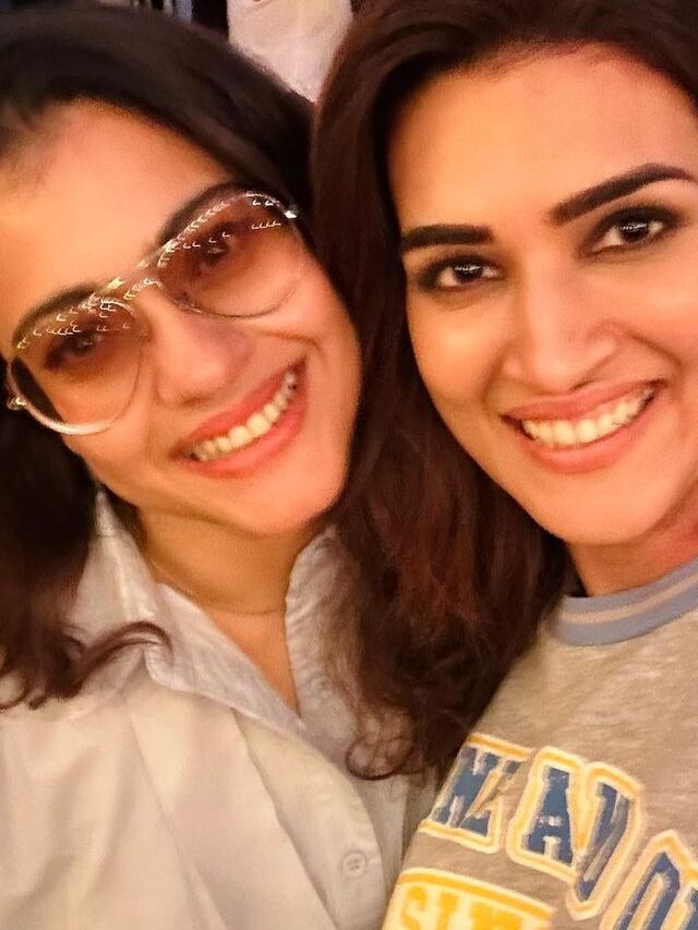 Kriti Sanon Wraps Filming Do Patti With Kajol Shaheer Sheikh