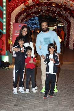 Neha Dhupia, Angad Bedi, Sania Mirza And Other Celebs Step Out With Their Kids