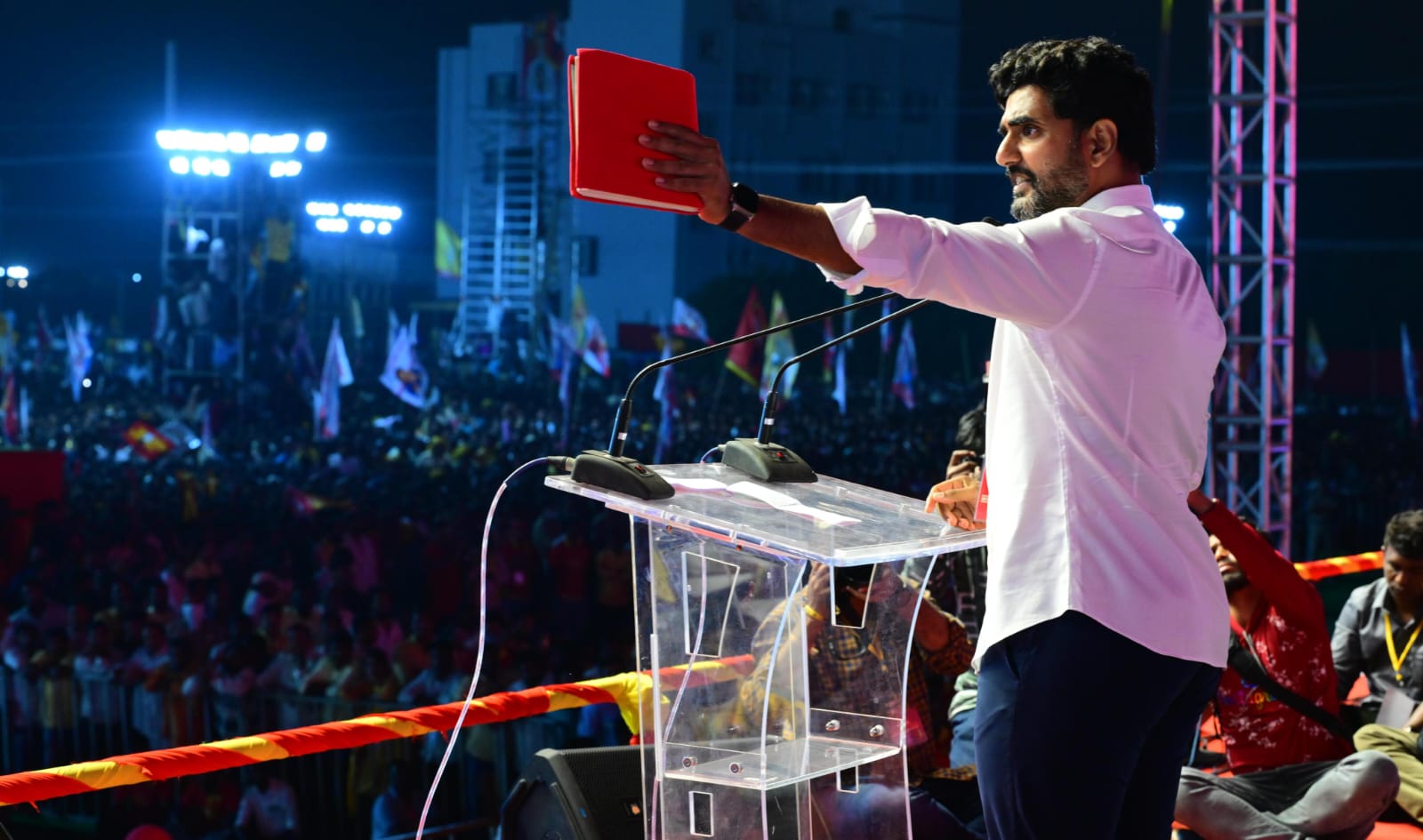 Lokesh Speech: ఈ బొమ్మ అదుర్స్, జగన్‌కి జ్వరం గ్యారంటీ - పంచ్‌లతో వైసీపీని ఏకిపారేసిన లోకేశ్