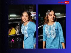 Manisha Rani Photos: नई मर्सिडीज गाड़ी में माता वैष्णो के दरबार पहुंचीं मनीषा रानी, सादगी भरे अंदाज में फिर जीता फैंस का दिल