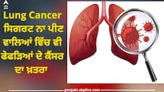 Non Smokers Lung Cancer: ਸਾਵਧਾਨ! ਸਿਗਰਟ ਨਹੀਂ ਪੀਂਦੇ ਤਾਂ ਵੀ ਹੋ ਸਕਦੈ ਫੇਫੜਿਆਂ ਦਾ ਕੈਂਸਰ, ਇਹ ਹੈ ਸਭ ਤੋਂ ਵੱਡਾ ਖਤਰਾ