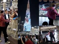 SRK Dunki Promotion : துபாயில் டங்கி ப்ரோமோஷன்..மக்களுடன் நடனமாடி அசத்திய ஷாருக்!