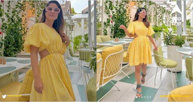 Hina Khan Pics: ਹਿਨਾ ਖਾਨ ਹਮੇਸ਼ਾ ਹੀ ਆਪਣੇ ਬੋਲਡ ਅਤੇ ਸ਼ਾਨਦਾਰ ਅੰਦਾਜ਼ ਨਾਲ ਸੋਸ਼ਲ ਮੀਡੀਆ 'ਤੇ ਲਾਈਮਲਾਈਟ ਚੁਰਾਉਂਦੀ ਹੈ। ਜਦੋਂ ਵੀ ਉਹ ਆਪਣੀਆਂ ਤਸਵੀਰਾਂ ਪੋਸਟ ਕਰਦੀ ਹੈ ਤਾਂ ਉਹ ਕੁਝ ਹੀ ਮਿੰਟਾਂ 'ਚ ਇੰਟਰਨੈੱਟ 'ਤੇ ਧਮਾਲ ਮਚਾ ਦਿੰਦੀ ਹੈ।