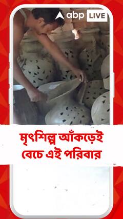 মৃৎশিল্প আঁকড়েই বেচে উত্তর ২৪ পরগনার দেগঙ্গার পাল পরিবার, তাঁরা সকলেই মৃৎশিল্পী