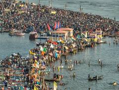 संगम नगरी में माघ मेले के लिए जमीन आवंटन का काम शुरू, सात करोड़ श्रद्धालुओं के आने की उम्मीद