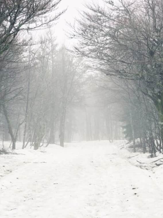 दिल्ली के सबसे पास कहां बर्फ गिरती है?