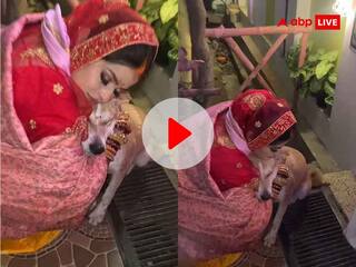 Viral Video: विदाई के समय घर के इस प्यारे सदस्य को गले लगाकर खूब रोई दुल्हन, वीडियो देखने वाले भी हुए इमोशनल