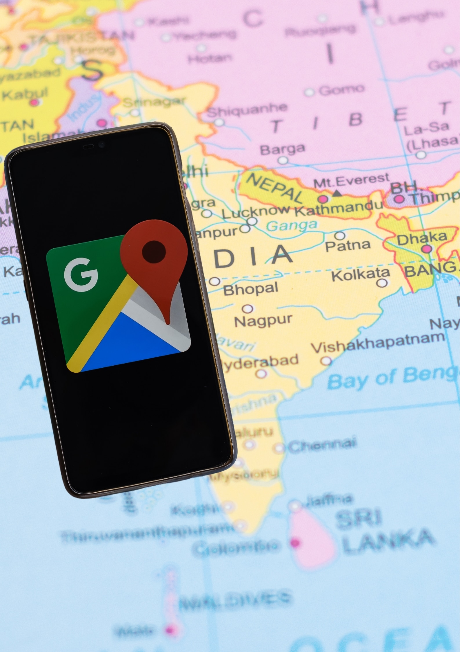 google map indian map        <h3 class=