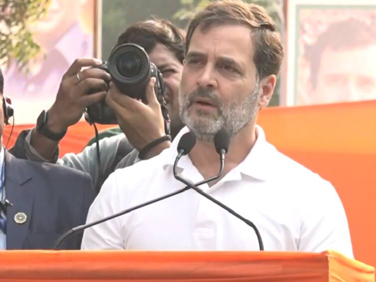 Rahul Gandhi Counters To Government, On Parliament Security Breach లోక్‌సభలో భద్రతా వైఫల్యంపై రాహుల్ గాంధీ విమర్శలు, బీజేపీ ఎంపీలు పారిపోయారంటూ సెటైర్లు