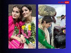Raveena Tandon Pics: बेटी राशा संग रवीना टंडन ने पूरी की 12 ज्योतिर्लिंगों की यात्रा, माथे पर तिलक लगाकर महादेव की पूजा करती दिखीं एक्ट्रेस