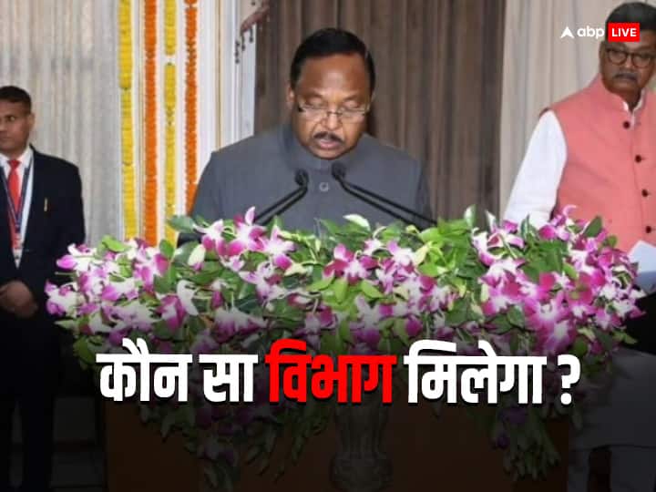 Chhattisgarh Cabinet Expansion Ramvichar Netam became MLA for the sixth time took oath as minister ann Chhattisgarh Cabinet Expansion: छठी बार विधायक बने रामविचार नेताम ने ली मंत्री पद की शपथ, मिल सकता है ये विभाग