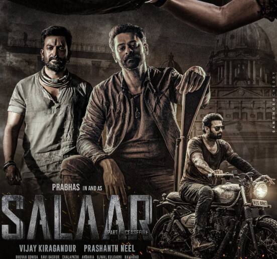 वहीं सालार की कमाई की बात करें तो सैकनिल्क की रिपोर्ट के मुताबिक प्रभास स्टारर फिल्म 50 करोड़ के करीब एडवांस बुकिंग के साथ रिलीज के पहले दिन 95 करोड़ से रिकॉर्ड तोड़ ओपनिंग कर सकती है.
