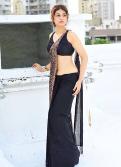 Shraddha Das: સાઉથ એક્ટ્રેસ શ્રદ્ધા દાસ બ્લેક સાડીમાં લાગે છે બોલ્ડ,જુઓ વાયરલ તસવીરો