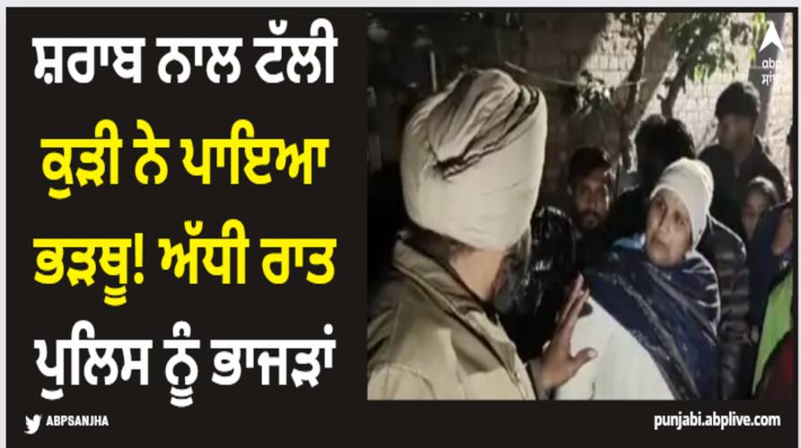 jalandhar news girl creates havoc after drkining alcohol Jalandhar News: ਸ਼ਰਾਬ ਨਾਲ ਟੱਲੀ ਕੁੜੀ ਨੇ ਪਾਇਆ ਭੜਥੂ! ਅੱਧੀ ਰਾਤ ਪੁਲਿਸ ਨੂੰ ਭਾਜੜਾਂ