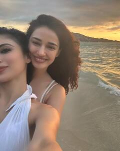 B-Town BFFs Mouni Roy And Disha Patani Get Into Vacay Mode, Check Out All Pics