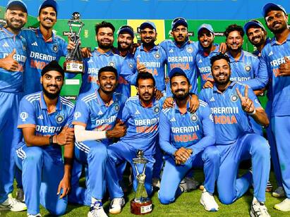 ind vs sa  3rd ODI India beat south Africa by 78 runs IND Vs SA 3rd ODI: மாஸ் காட்டிய சஞ்சு சாம்சன்.. தென்னாப்பிரிக்காவை வீழ்த்தி ஒருநாள் தொடரை கைப்பற்றிய இந்தியா..!