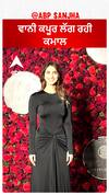 Vaani Kapooe in beautiful black dress |  Abpsanjha