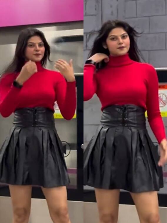 Video: दिल्ली मेट्रो में लड़की का स्टाइलिश फोटोशूट, सोशल मीडिया पर भड़के यूजर्स