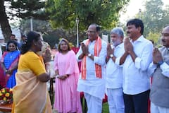 At Home at Rashtrapati Nilayam: రాష్ట్రపతి ఎట్ హోం కార్యక్రమం- గవర్నర్, సీఎం సహా ప్రముఖులు హాజరు