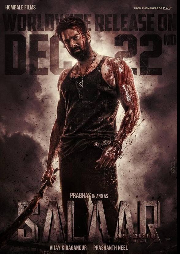 प्रभास की मोस्ट अवेटिड फिल्म 'सालार' 22 दिसंबर को रिलीज हो गई है. फिल्म ने रिलीज से पहले ही एडवांस बुकिंग में 577,000 टिकट बुक हुए.