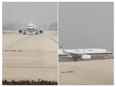 Watch: Trial Run Of Flight At Ayodhya Airport Ahead Of Inauguration