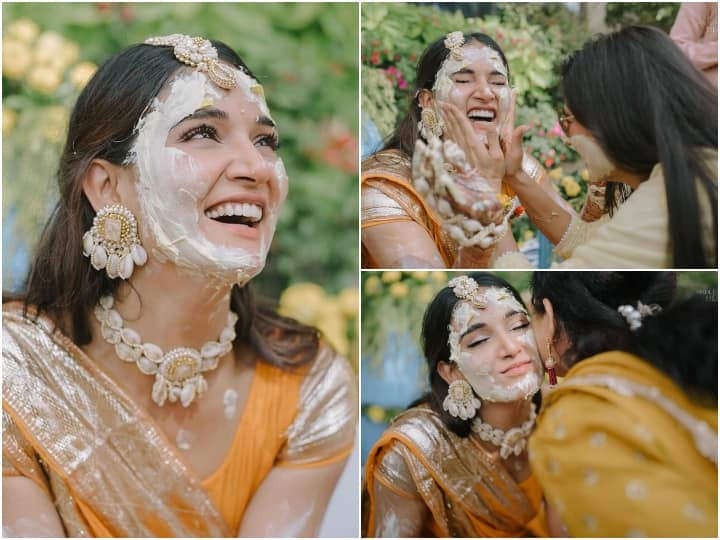 Mukti Mohan Haldi Pics: एक्ट्रेस व डांसर मुक्ती मोहन ने हाल ही में एक्टर कुणाल ठाकुर संग शादी रचाई है. वहीं, अब शादी के 15 दिन बाद मुक्ती ने अपनी हल्दी सेरेमनी की फोटोज शेयर की हैं.