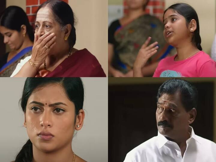 Sun tv ethirneechal serial today episode december 23 promo Ethirneechal : பொடிசு கூட குணசேகரனை கேள்வி கேக்குது... தாராவின் கேள்விக்கு பதில் சொல்லமுடியாமல் முழிக்கும் குணசேகரன்... 