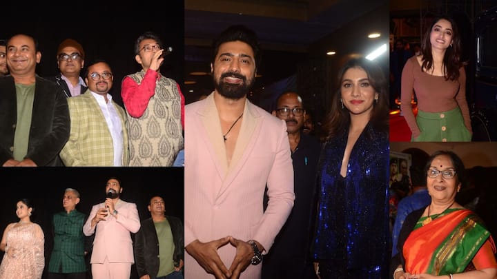 Pradhan Premiere Photos: কয়েকটা দিন পেরলেই দেবের জন্মদিন। প্রত্যেক বছরই জন্মদিনের আগে ছবি মুক্তির ব্যস্ততায় কাটে দেবের।