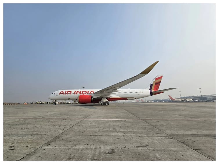 Air India’s First Airbus A350 Aircraft Lands In Delhi. Check Details Here