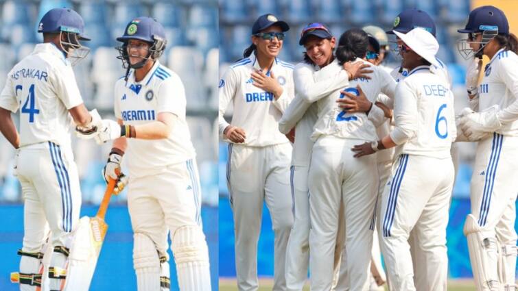 INDW vs AUSW Only Test Day 3: Australia 63/2 at Lunch get to know INDW vs AUSW: প্রথম ইনিংসে ১৮৭ রানের লিড ভারতের, দ্বিতীয় ইনিংসে ব্যাট করতে নেমে দ্রুত ২ উইকেট খুঁইয়ে চাপে অজিরা